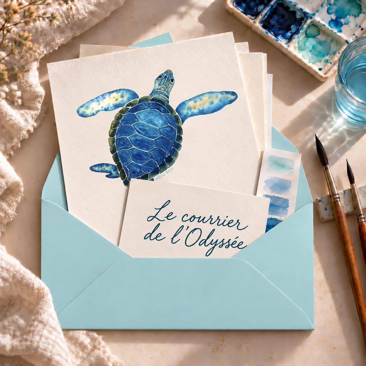 L'escale aquarelle du mois